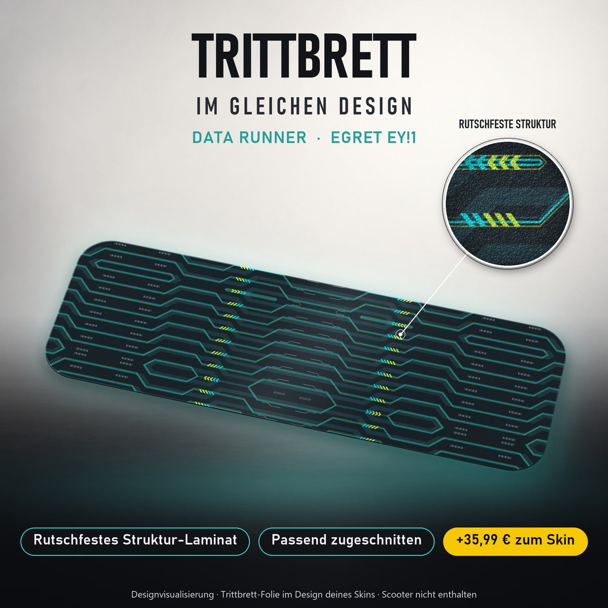 Trittbrett im gleichen Design – DATA RUNNER
