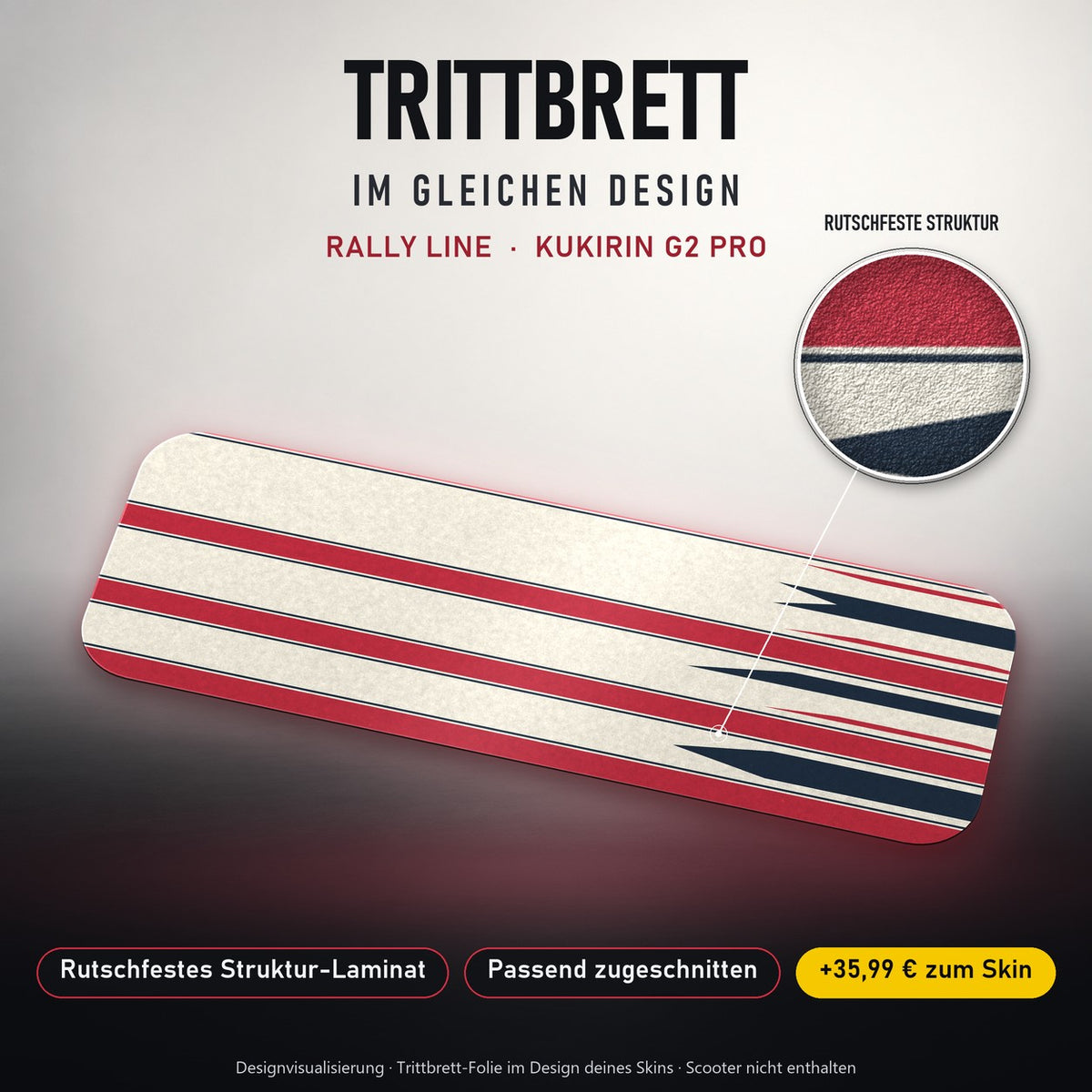 Trittbrett im gleichen Design – RALLY LINE