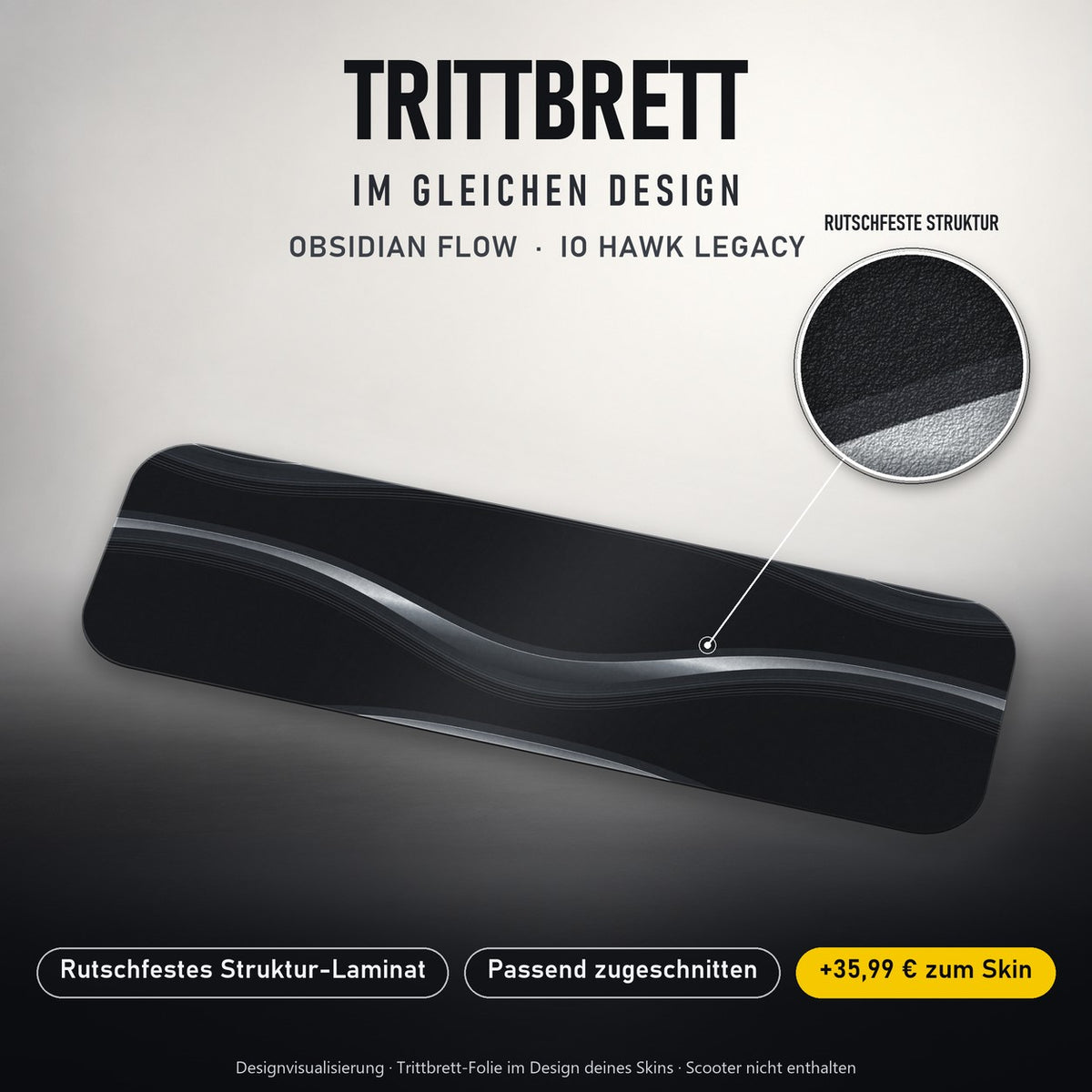 Trittbrett im gleichen Design – OBSIDIAN FLOW