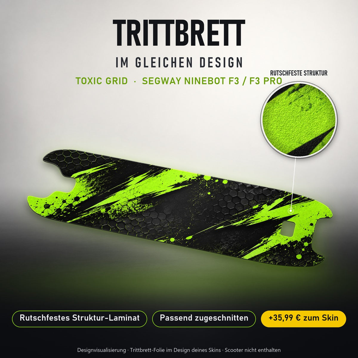 Trittbrett im gleichen Design – TOXIC GRID