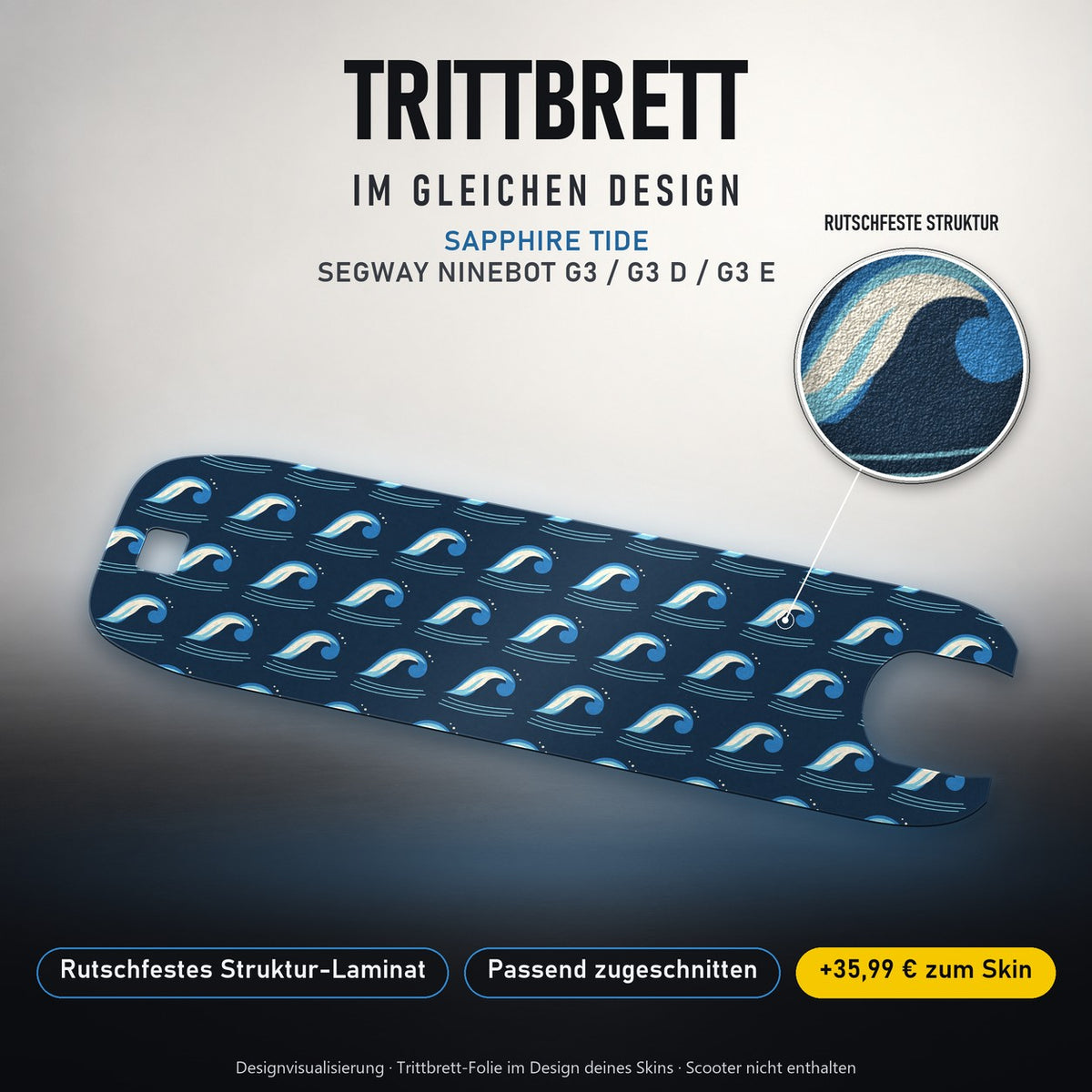 Trittbrett im gleichen Design – SAPPHIRE TIDE