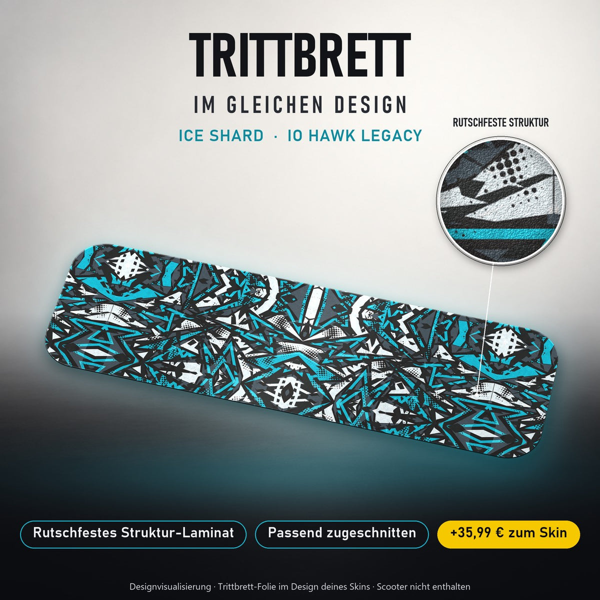 Trittbrett im gleichen Design – ICE SHARD