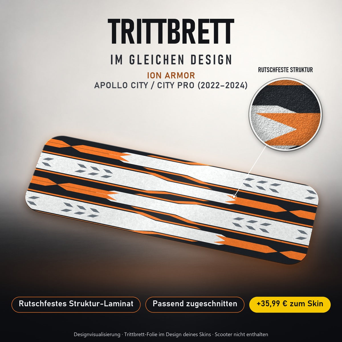 Trittbrett im gleichen Design – ION ARMOR
