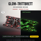 Glow-Trittbrett – SAMURAI, Tag/Nacht