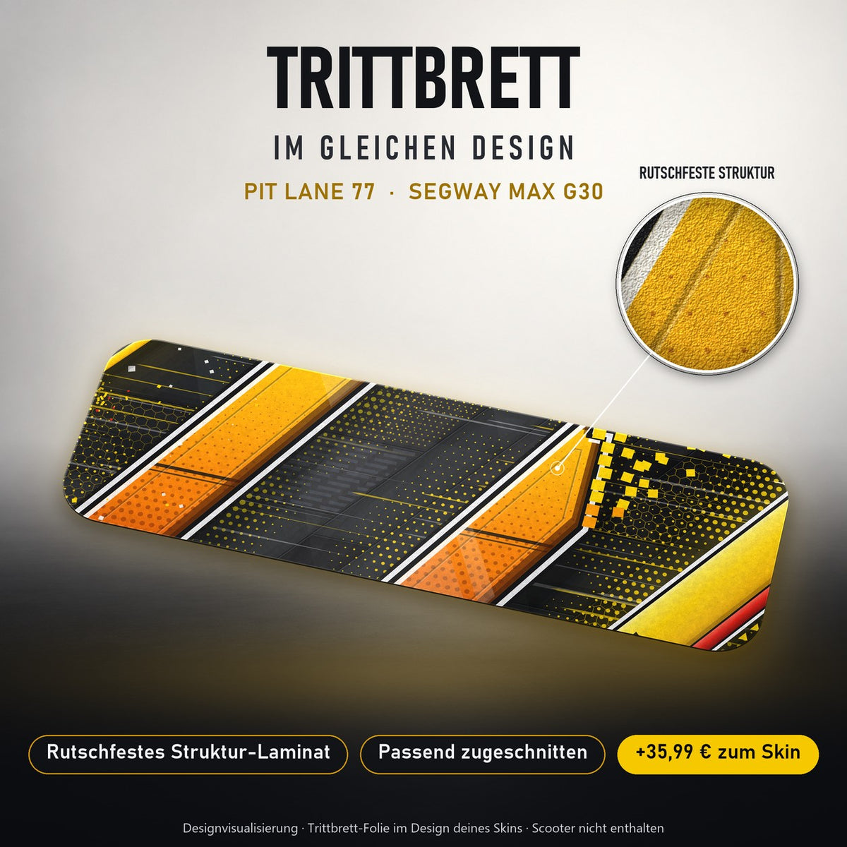 Trittbrett im gleichen Design – PIT LANE 77