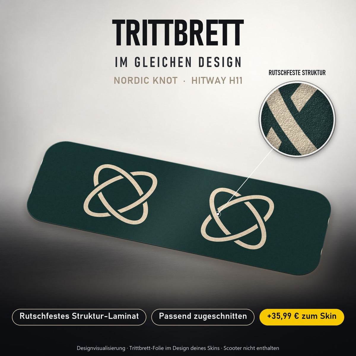 Trittbrett im gleichen Design – NORDIC KNOT