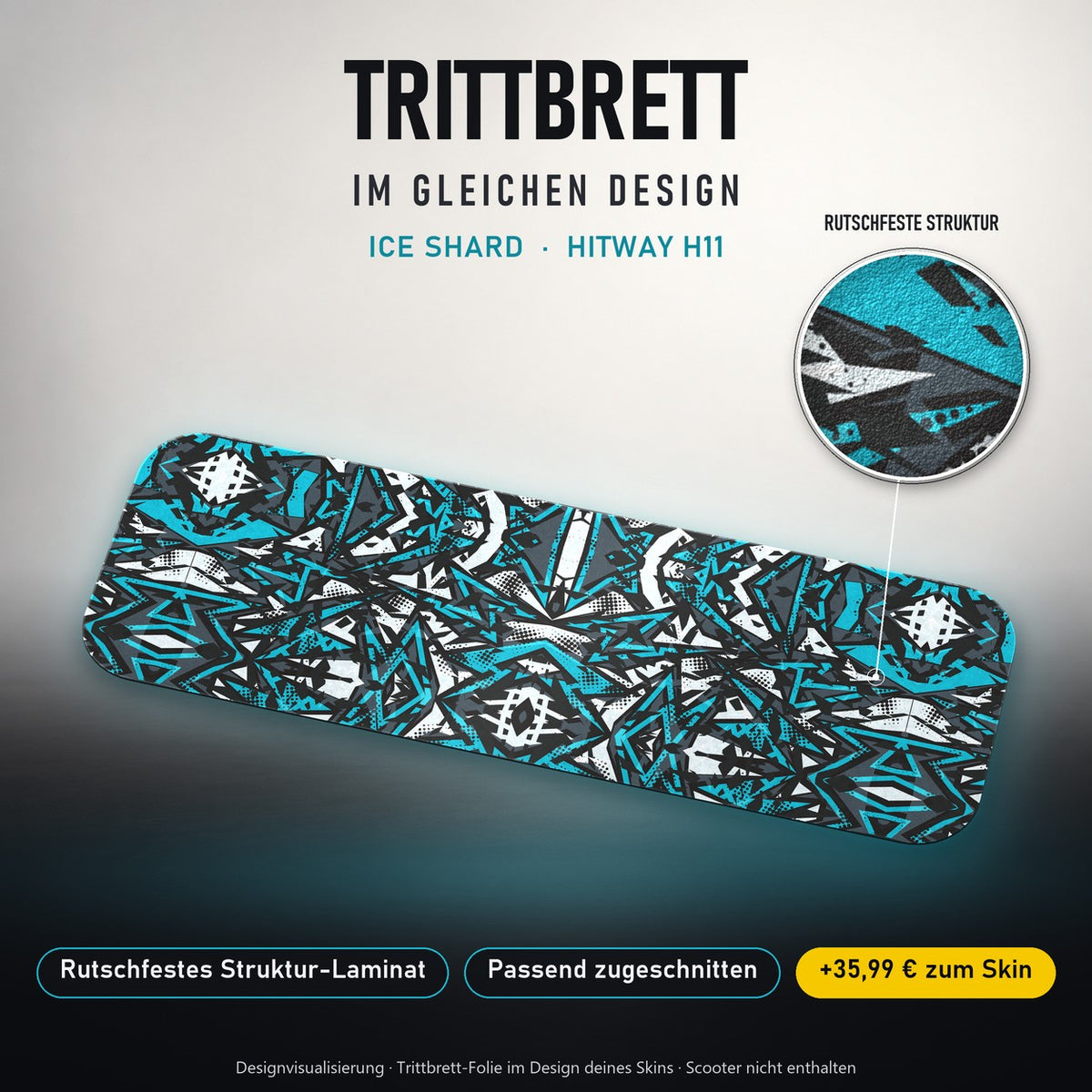 Trittbrett im gleichen Design – ICE SHARD