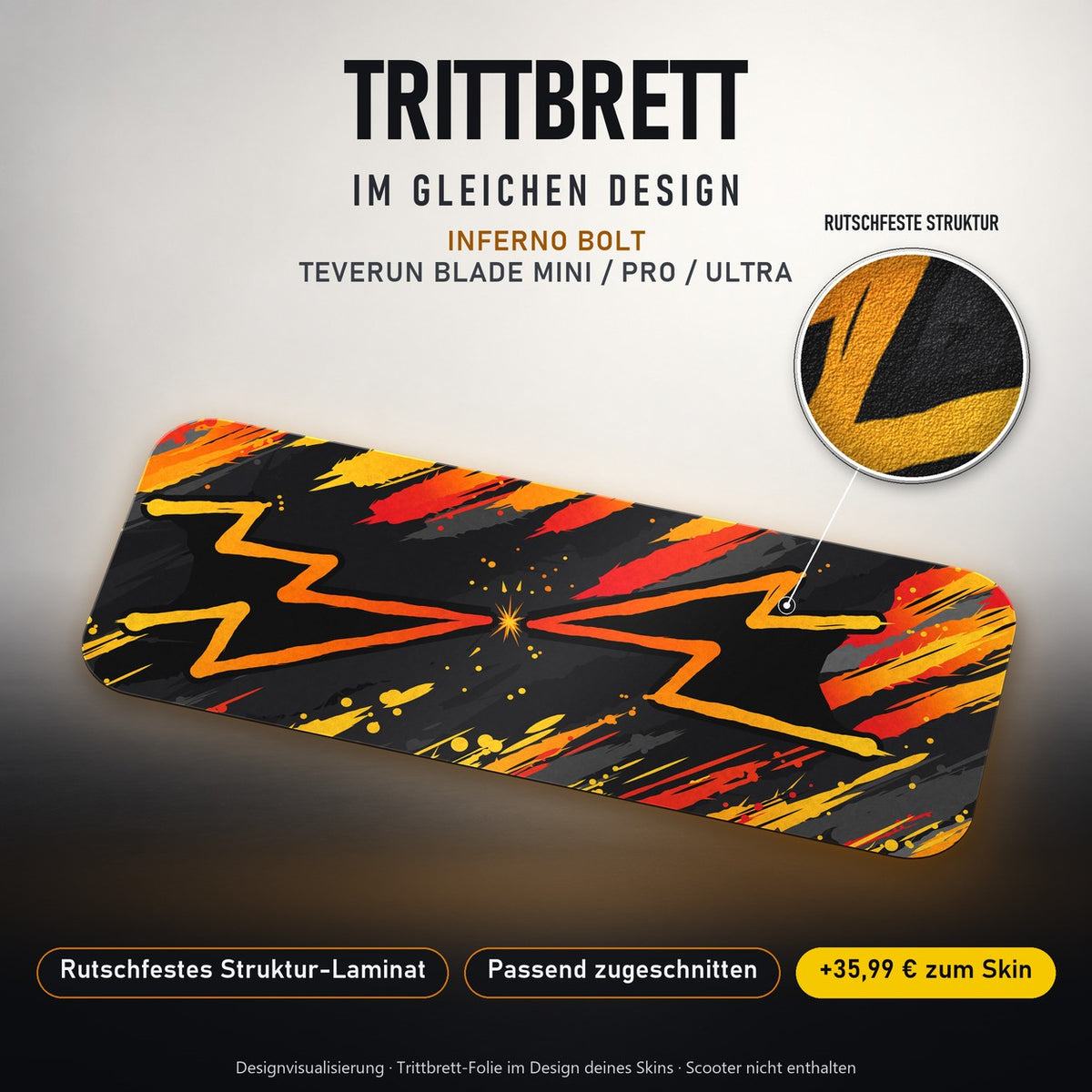 Trittbrett im gleichen Design – INFERNO BOLT