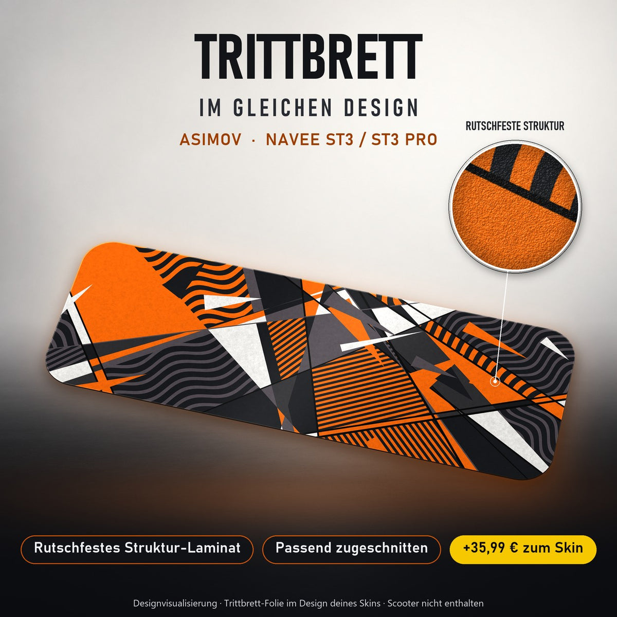 Trittbrett im gleichen Design – ASIMOV