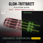 Glow-Trittbrett – RACING, Tag/Nacht