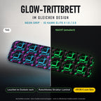 Glow-Trittbrett – NEON DRIP, Tag/Nacht