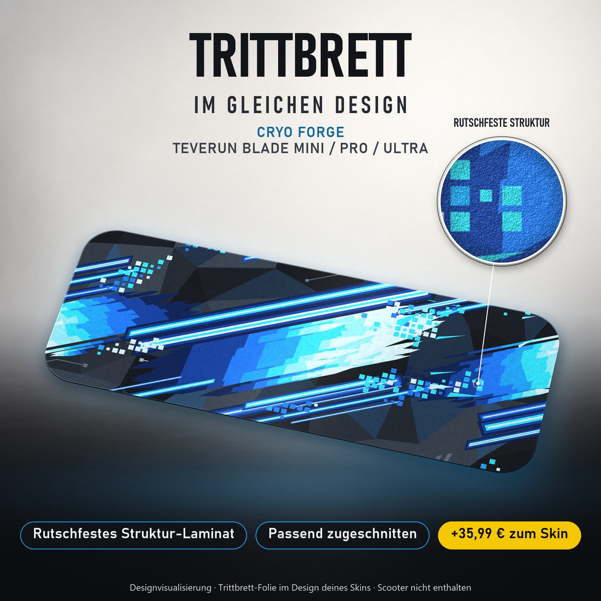 Trittbrett im gleichen Design – CRYO FORGE