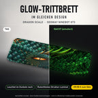 Glow-Trittbrett – DRAGON SCALE, Tag/Nacht