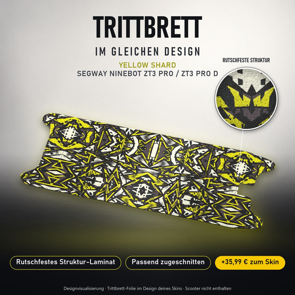 Trittbrett im gleichen Design – YELLOW SHARD