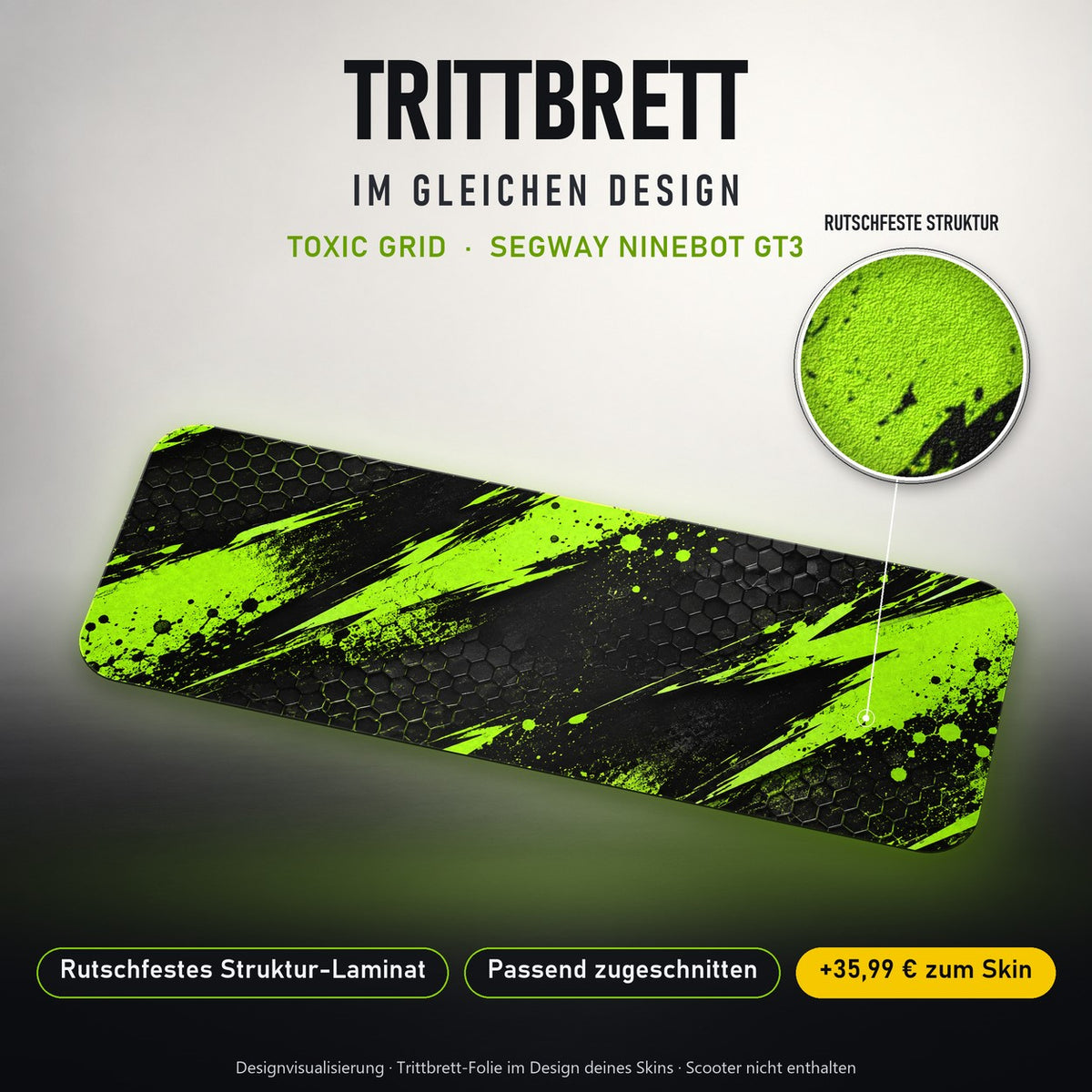 Trittbrett im gleichen Design – TOXIC GRID