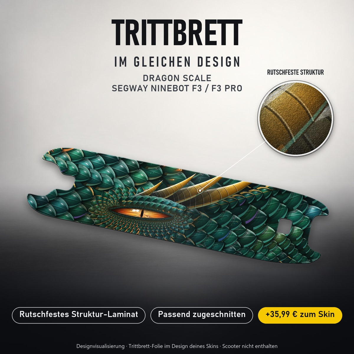 Trittbrett im gleichen Design – DRAGON SCALE