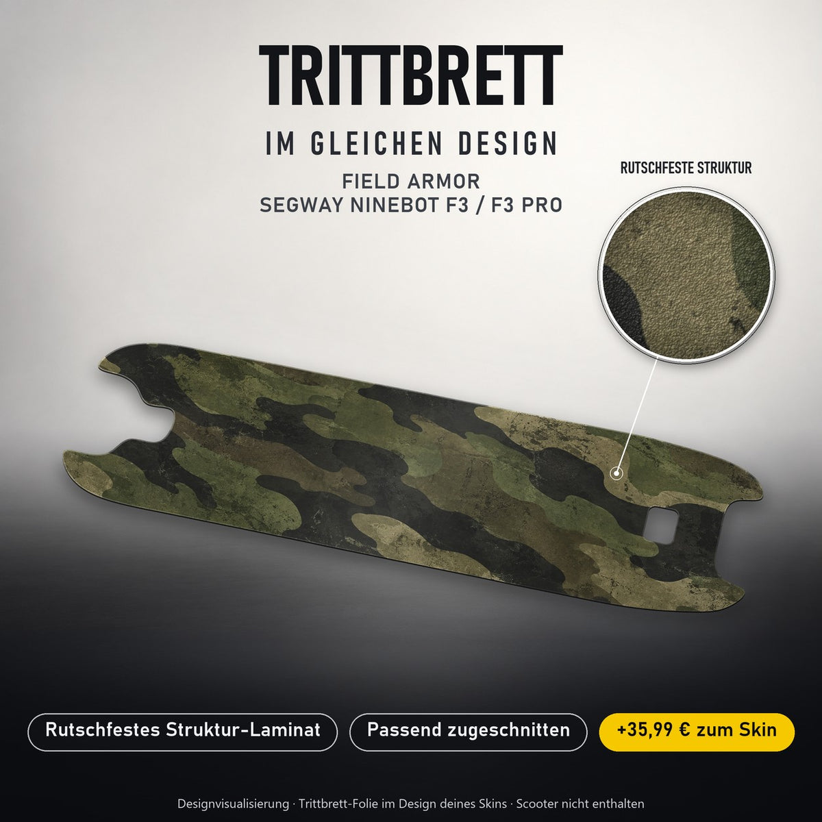 Trittbrett im gleichen Design – FIELD ARMOR