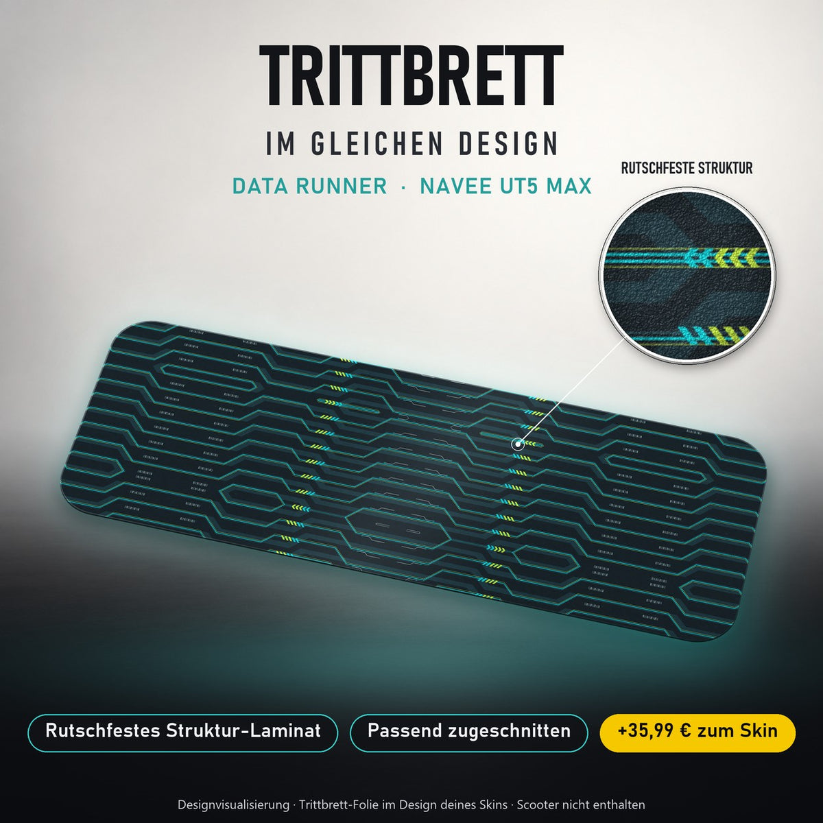 Trittbrett im gleichen Design – DATA RUNNER