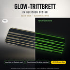 Glow-Trittbrett – DECO NOIR, Tag/Nacht