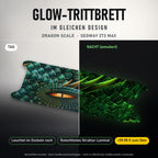 Glow-Trittbrett – DRAGON SCALE, Tag/Nacht