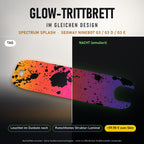 Glow-Trittbrett – SPECTRUM SPLASH, Tag/Nacht