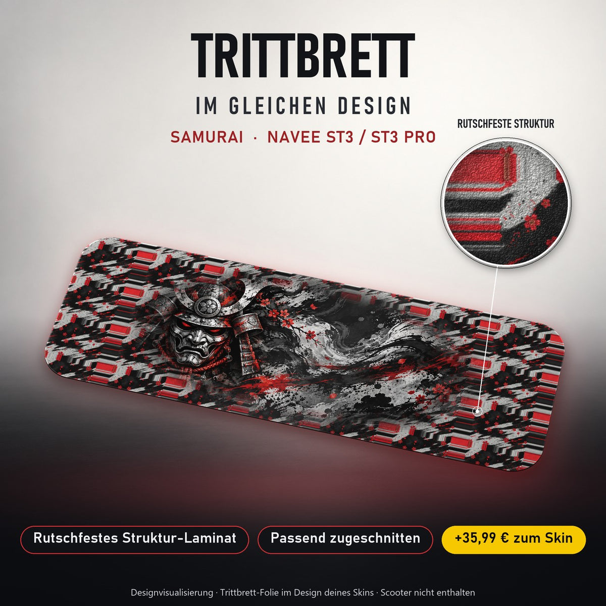 Trittbrett im gleichen Design – SAMURAI