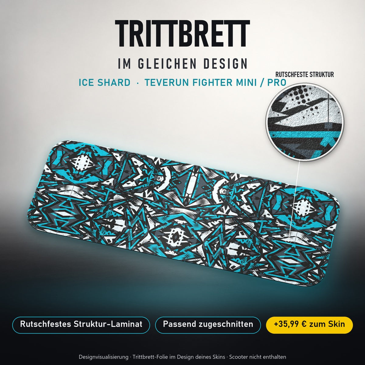Trittbrett im gleichen Design – ICE SHARD