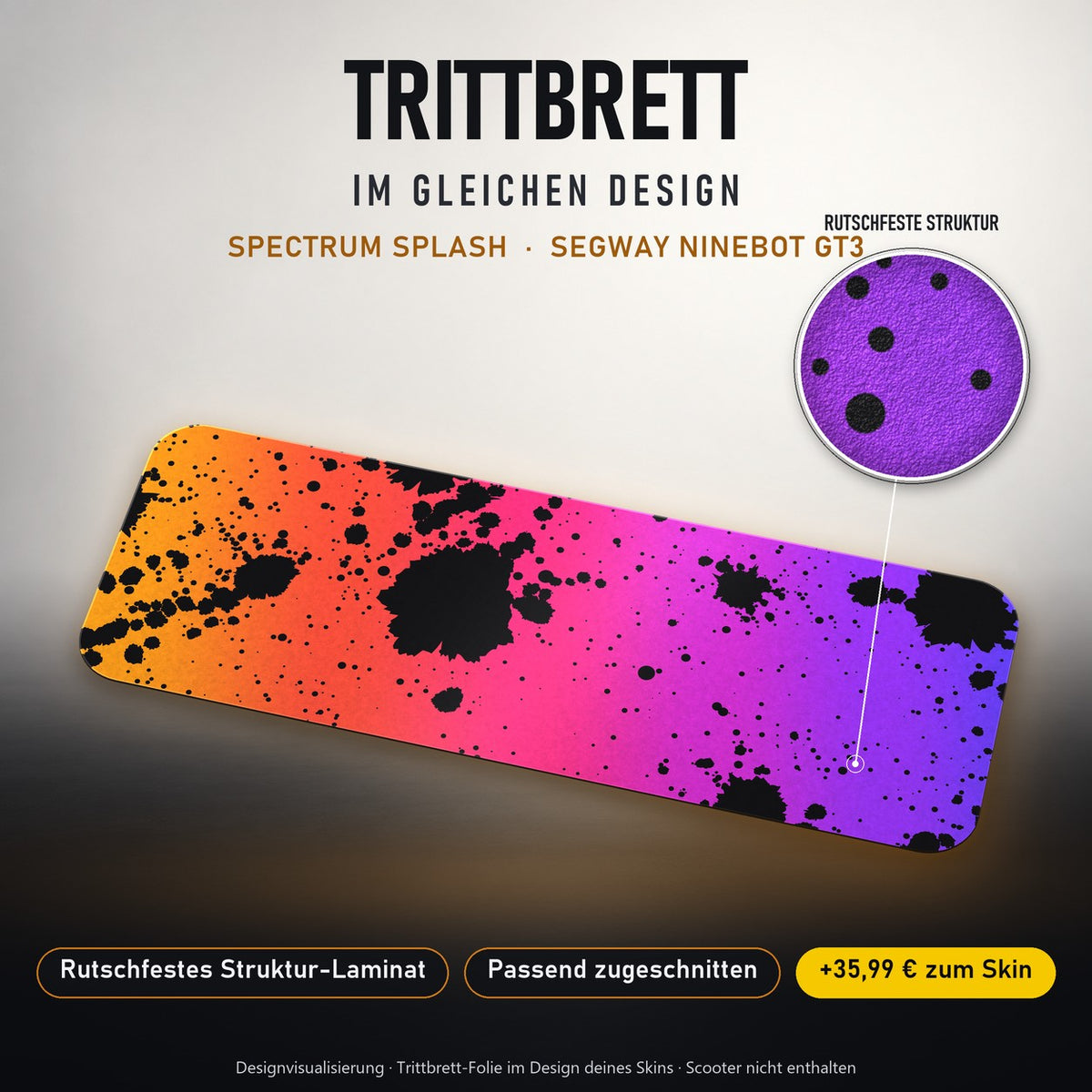 Trittbrett im gleichen Design – SPECTRUM SPLASH