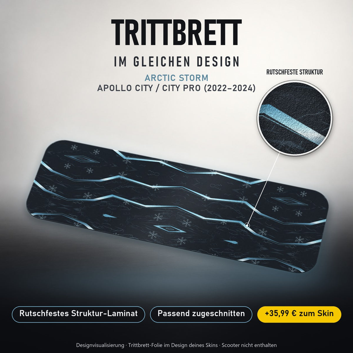 Trittbrett im gleichen Design – ARCTIC STORM
