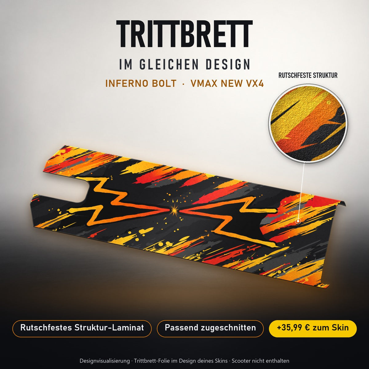 Trittbrett im gleichen Design – INFERNO BOLT