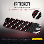 Trittbrett im gleichen Design – ELECTRIC POWER RED