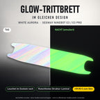 Glow-Trittbrett – WHITE AURORA, Tag/Nacht