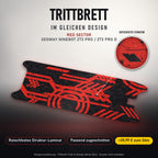 Trittbrett im gleichen Design – RED SECTOR