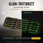 Glow-Trittbrett – PHANTOM GOLD, Tag/Nacht