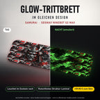 Glow-Trittbrett – SAMURAI, Tag/Nacht