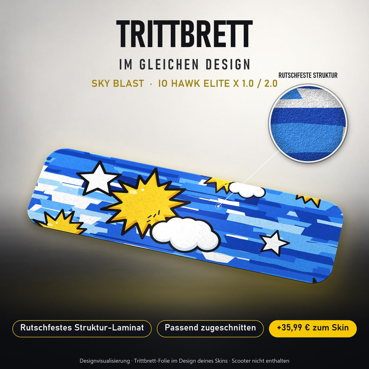 Trittbrett im gleichen Design – SKY BLAST