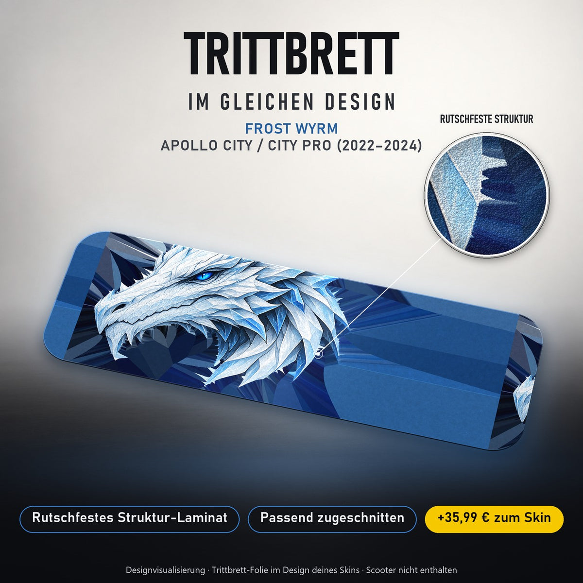 Trittbrett im gleichen Design – FROST WYRM