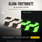Glow-Trittbrett – AURUM MARBLE, Tag/Nacht