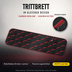 Trittbrett im gleichen Design – CARBON REDLINE