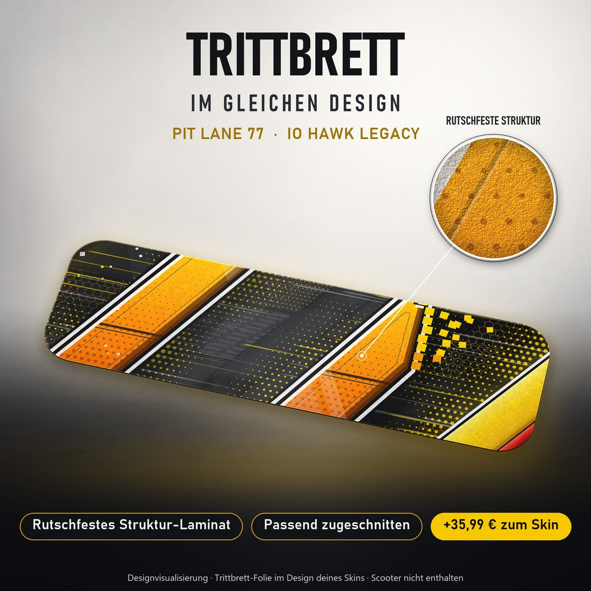 Trittbrett im gleichen Design – PIT LANE 77