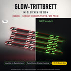 Glow-Trittbrett – RACING, Tag/Nacht