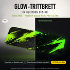 Glow-Trittbrett – TOXIC GRID, Tag/Nacht