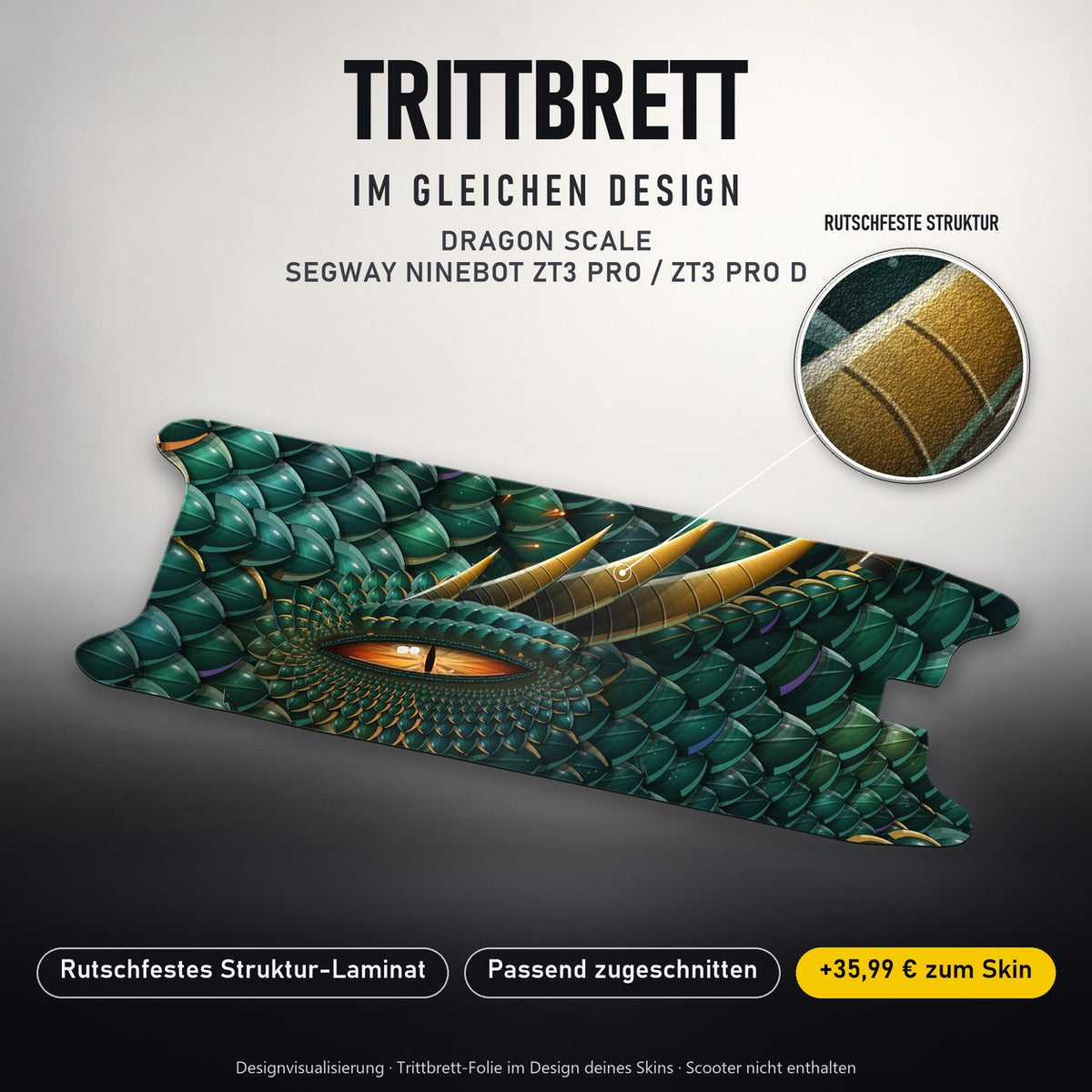Trittbrett im gleichen Design – DRAGON SCALE
