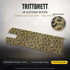 Trittbrett im gleichen Design – CAMOUFLAGE FLECKTARN