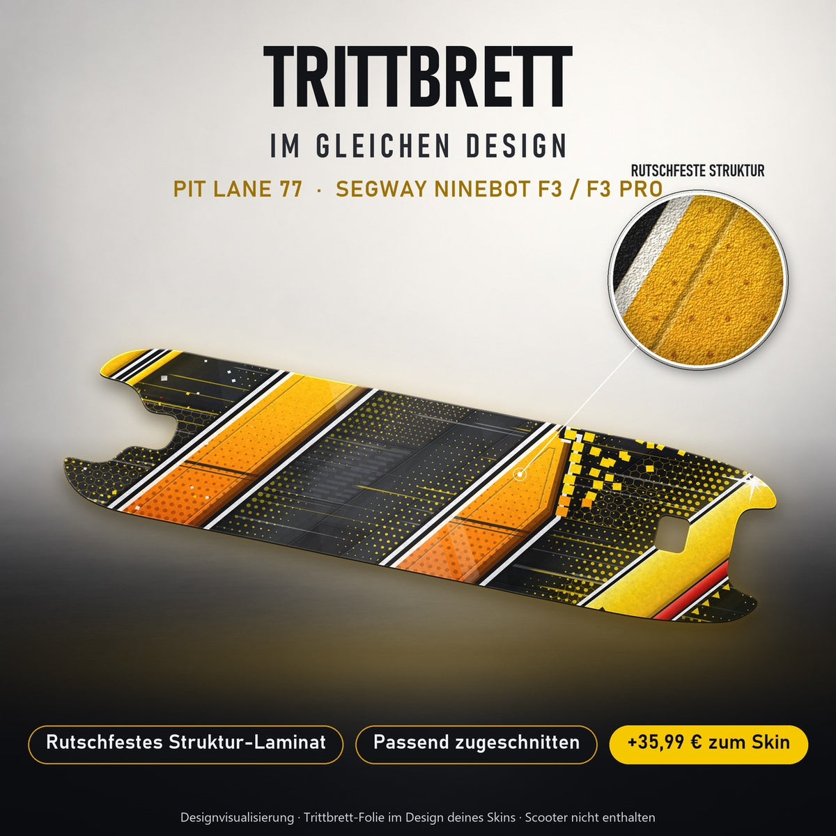 Trittbrett im gleichen Design – PIT LANE 77