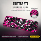 Trittbrett im gleichen Design – MAGENTA CHAOS