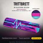 Trittbrett im gleichen Design – NEON HEARTBEAT