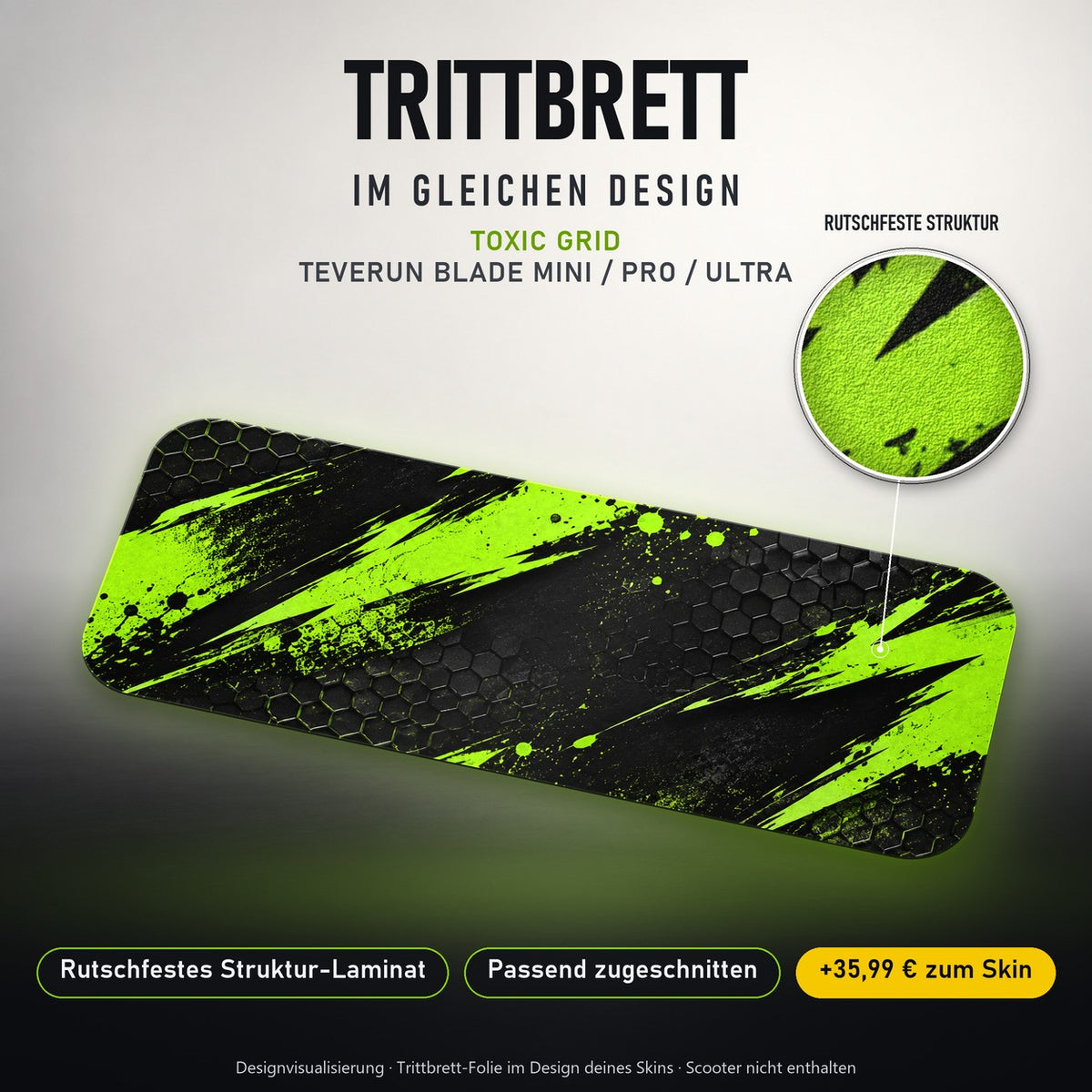 Trittbrett im gleichen Design – TOXIC GRID