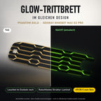 Glow-Trittbrett – PHANTOM GOLD, Tag/Nacht