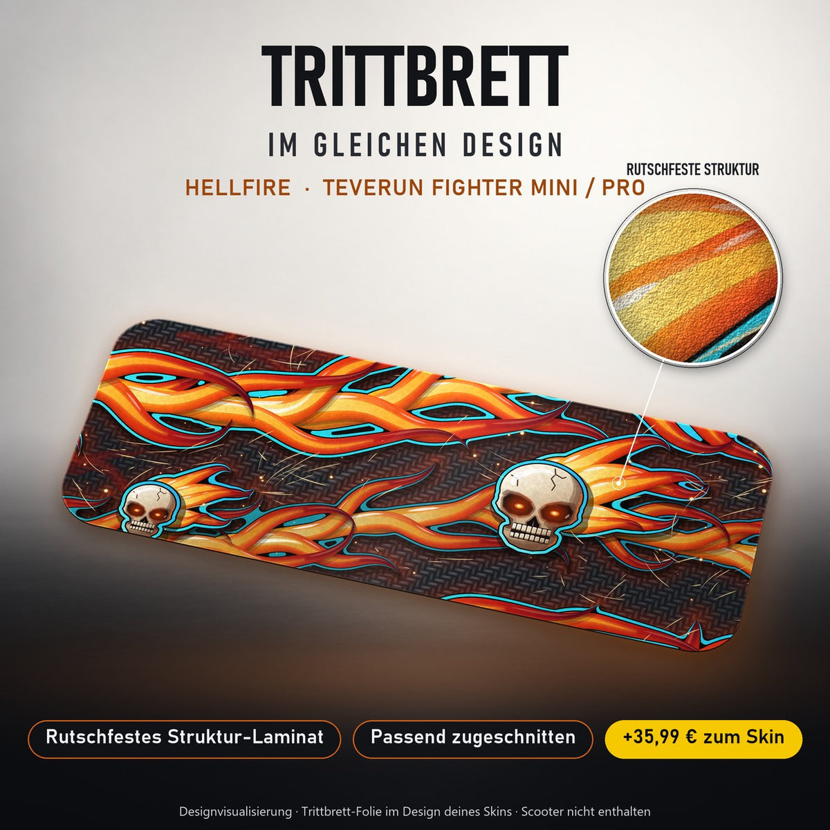 Trittbrett im gleichen Design – HELLFIRE